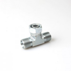 BC BD tee Zinc Coated Cone Seal Pipe Fittings stainless tee fitting Adapter