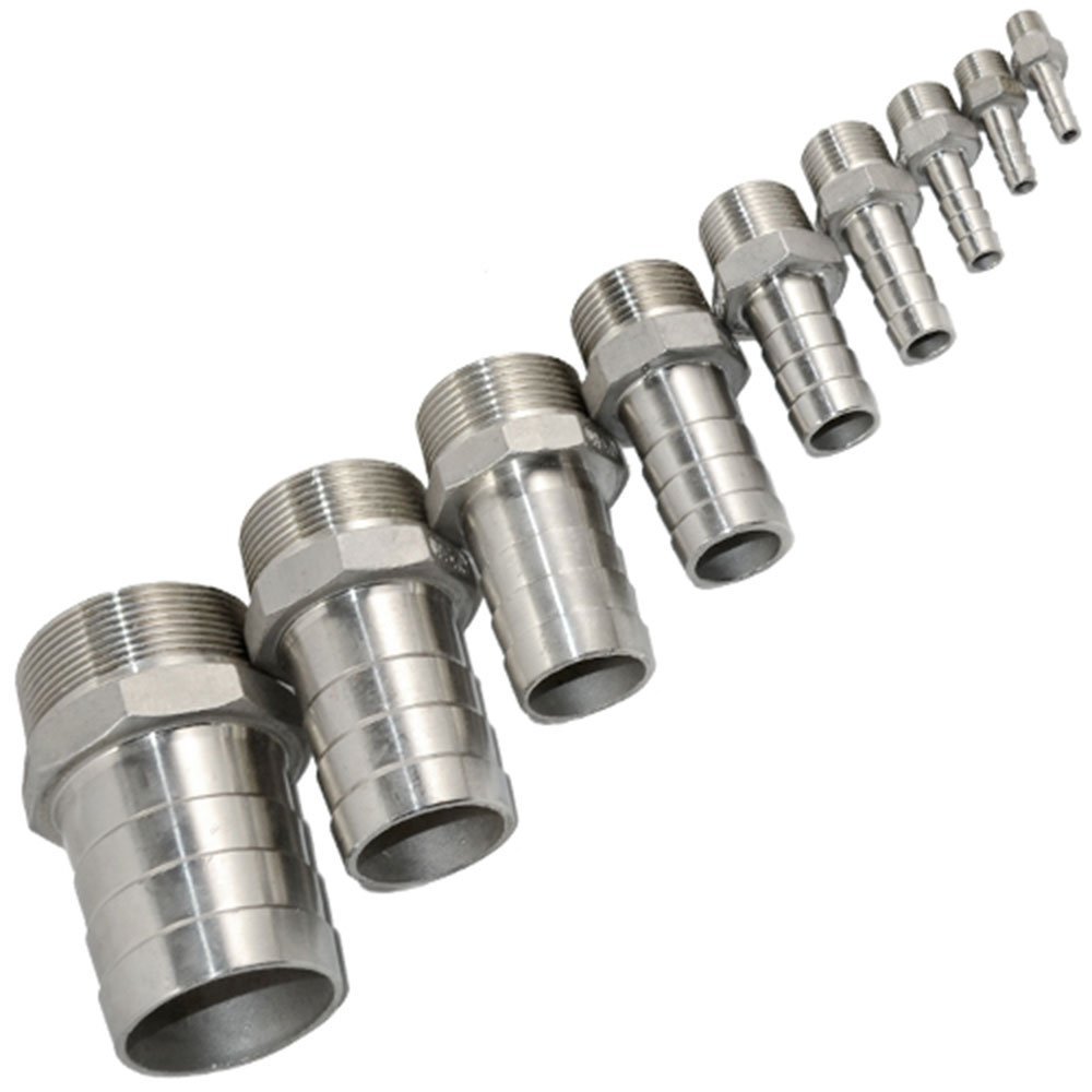 Stainless steel hydraulic hose fittings quick fit connectors